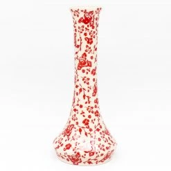 Janelle Imports Bud Vase In Antique Red
