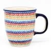 Janelle Imports Bistro Cup 10.5 Oz In Multi-Colored Flowers