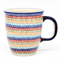 Janelle Imports Bistro Cup 10.5 Oz In Multi-Colored Flowers