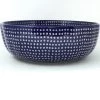 Janelle Imports Family Shallow Bowl In Blue Elegance