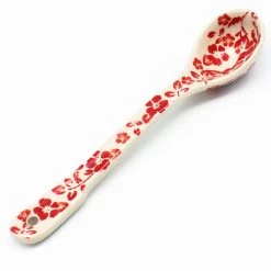 Janelle Imports Salt Spoon In Antique Red