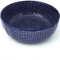 Janelle Imports Family Shallow Bowl In Blue Elegance