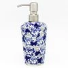 Janelle Imports Soap Dispenser In Blue Butterfly