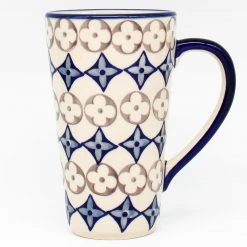 Janelle Imports Tall Cup 12 Oz In Clovers