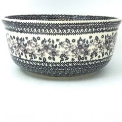 Janelle Imports Family Deep Bowl In Gray & Black