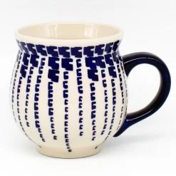 Janelle Imports Gentlemen's Cup 16 Oz In Blue Rain