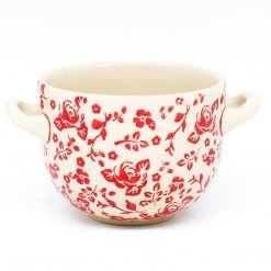 Janelle Imports Bouillon Cup 16 Oz In Antique Red