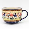 Janelle Imports Latte Cup 16 Oz In Butterfly Meadow