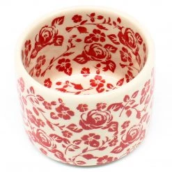 Janelle Imports Modern Bowl 8 Oz In Antique Red