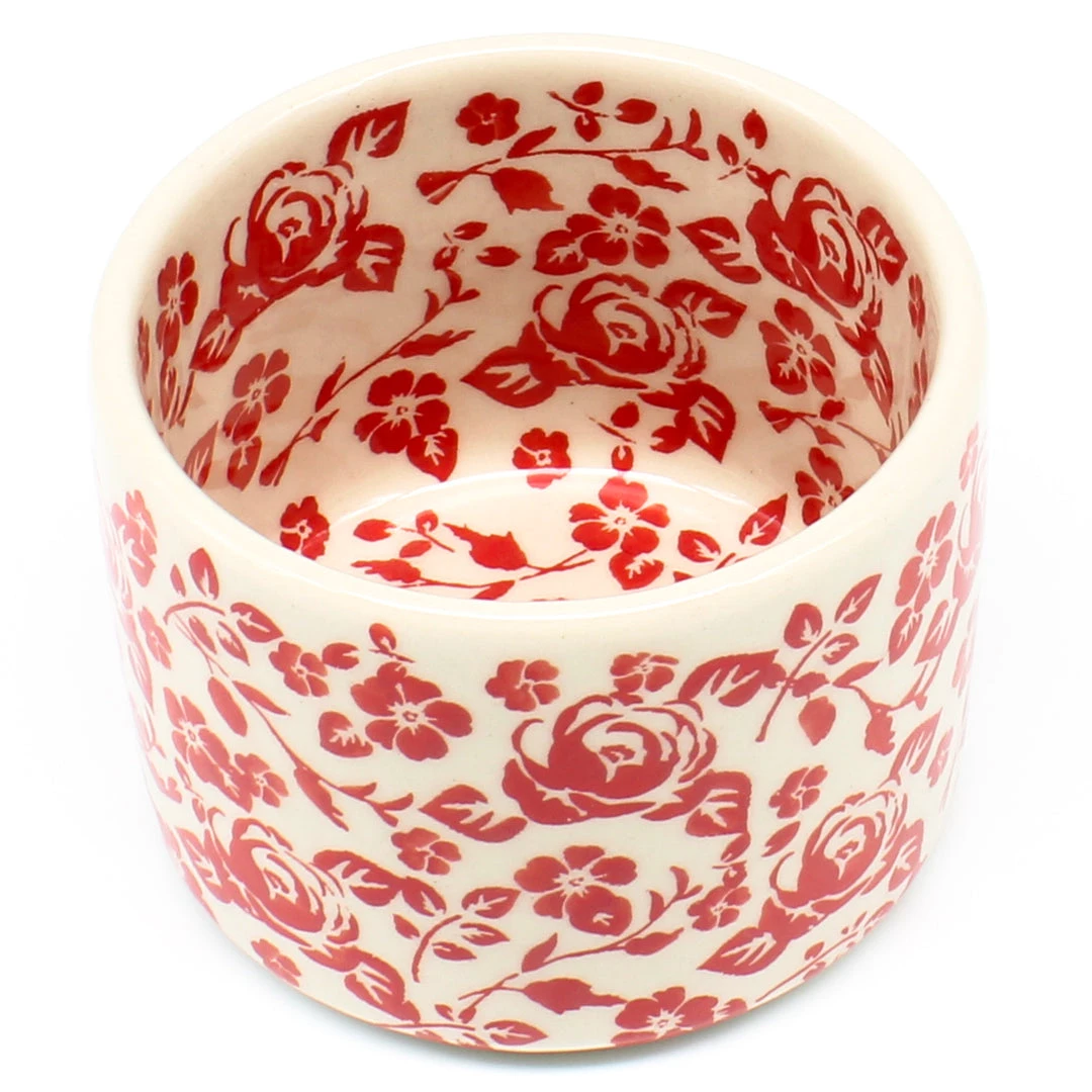 Janelle Imports Modern Bowl 8 Oz In Antique Red 4 Janelle Imports Modern Bowl 8 Oz In Antique Red