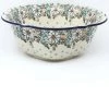 Janelle Imports Lg Retro Bowl In Spectacular Daisy