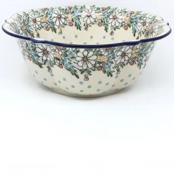Janelle Imports Lg Retro Bowl In Spectacular Daisy
