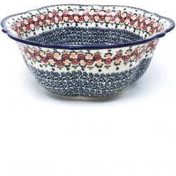 Janelle Imports Lg Retro Bowl In Wild Roses