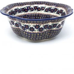 Janelle Imports Lg Retro Bowl In Petunia