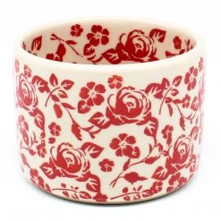 Janelle Imports Modern Bowl 8 Oz In Antique Red