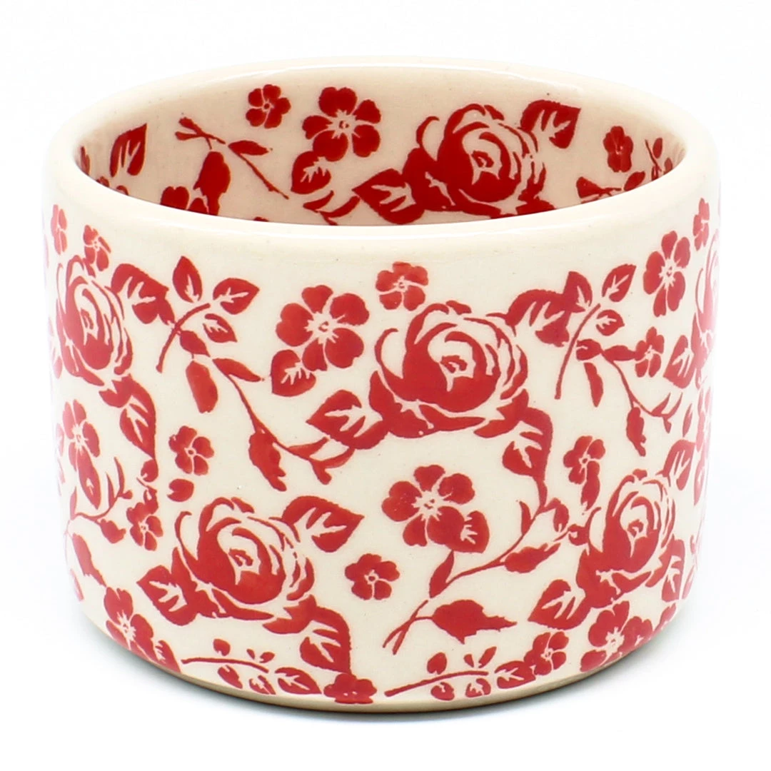 Janelle Imports Modern Bowl 8 Oz In Antique Red 3 Janelle Imports Modern Bowl 8 Oz In Antique Red