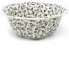 Janelle Imports Lg Retro Bowl In Modern Gray & Black