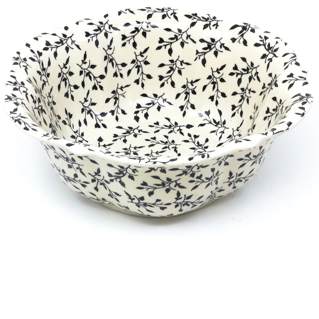 Janelle Imports Lg Retro Bowl In Simply Black 4 Janelle Imports Lg Retro Bowl In Simply Black