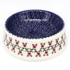Janelle Imports Lg Dog Bowl In Lattice 1 Janelle Imports Lg Dog Bowl In Lattice