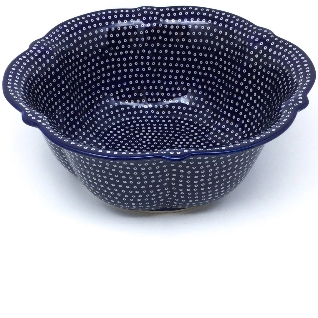 Janelle Imports Lg Retro Bowl In Blue Elegance 4 Janelle Imports Lg Retro Bowl In Blue Elegance
