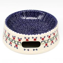 Janelle Imports Lg Dog Bowl In Lattice