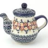 Janelle Imports Night Time Teapot 12 Oz In Wild Roses