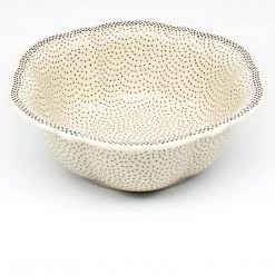 Janelle Imports Md Retro Bowl In Black Elegance