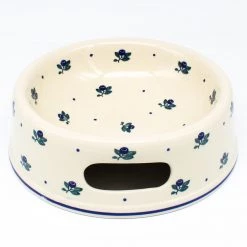 Janelle Imports Lg Dog Bowl In Blueberry