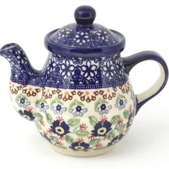 Janelle Imports Night Time Teapot 12 Oz In Forget-Me-Not