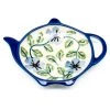 Janelle Imports Teabag Dish In Blue Clematis