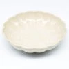 Janelle Imports Shell Bowl 6.5" In White On White