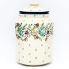 Janelle Imports Lg Airtight Canister In Spectacular Daisy