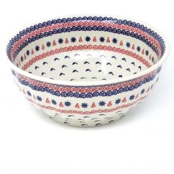 Janelle Imports Scalloped Bowl 128 Oz In Blue Helm