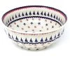 Janelle Imports Scalloped Bowl 128 Oz In Blue Sail