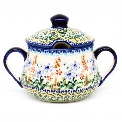 Janelle Imports Family Style Sugar Bowl 14 Oz In Country Spring