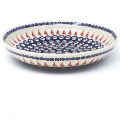 Janelle Imports Lg Pasta Bowl In Red Sail