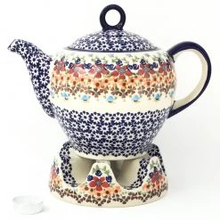 Janelle Imports Victorian Teapot 1.75 Qt In Summer