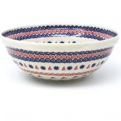 Janelle Imports Round Bowl 64 Oz In Blue Helm