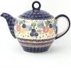 Janelle Imports Victorian Teapot 1.75 Qt In Modern Berries