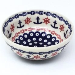 Janelle Imports Round Bowl 32 Oz In Red Helm