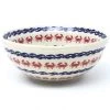 Janelle Imports Round Bowl 32 Oz In Red Crab