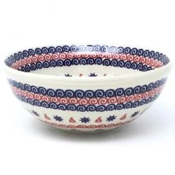 Janelle Imports Round Bowl 32 Oz In Blue Helm