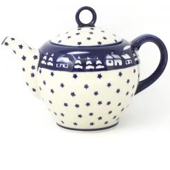 Janelle Imports Victorian Teapot 1.75 Qt In Winter