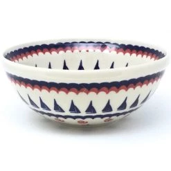 Janelle Imports Round Bowl 32 Oz In Blue Sail