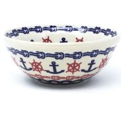 Janelle Imports New Soup Bowl 20 Oz In Red Helm