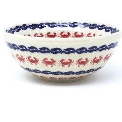 Janelle Imports New Soup Bowl 20 Oz In Red Crab