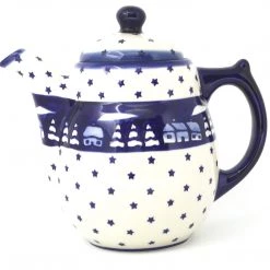 Janelle Imports Tall Teapot 2 Qt In Winter