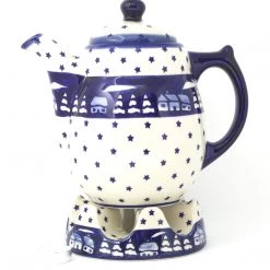 Janelle Imports Tall Teapot 2 Qt In Winter