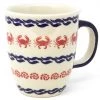 Janelle Imports Bistro Cup 10.5 Oz In Red Crab 2 Janelle Imports Bistro Cup 10.5 Oz In Red Crab