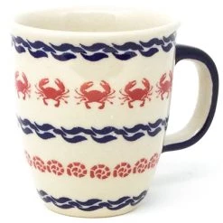 Janelle Imports Bistro Cup 10.5 Oz In Red Crab